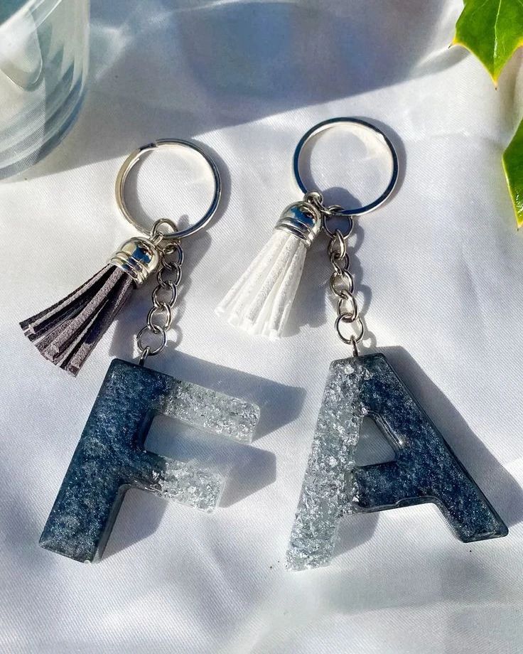 Simple Resin Keychain