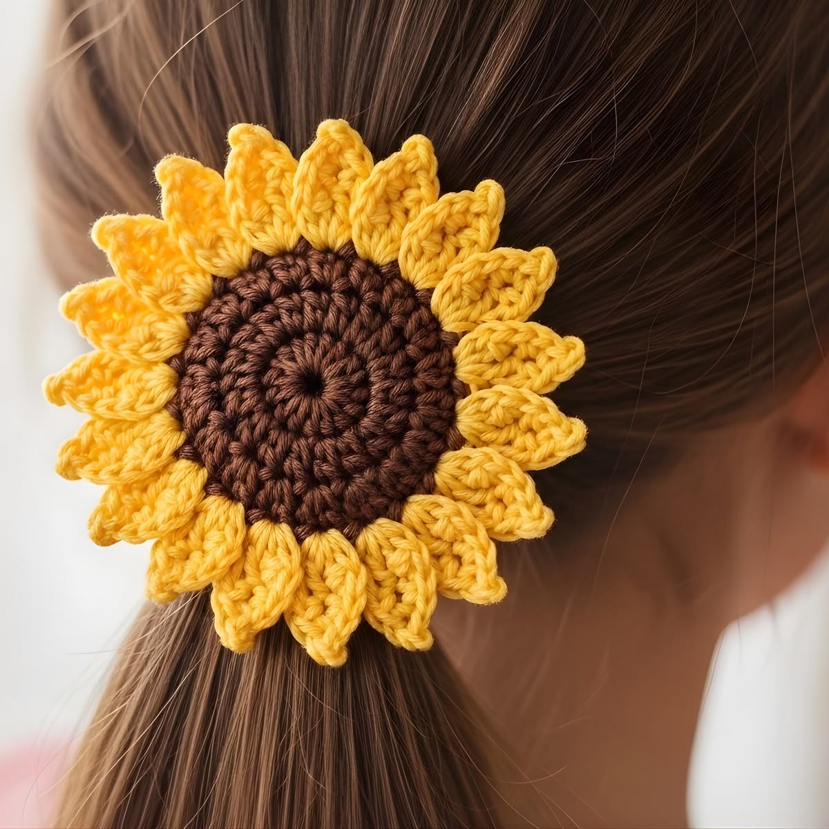 Sunflower Hair Ties