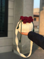 Red Rose Polti Bouquet Bag