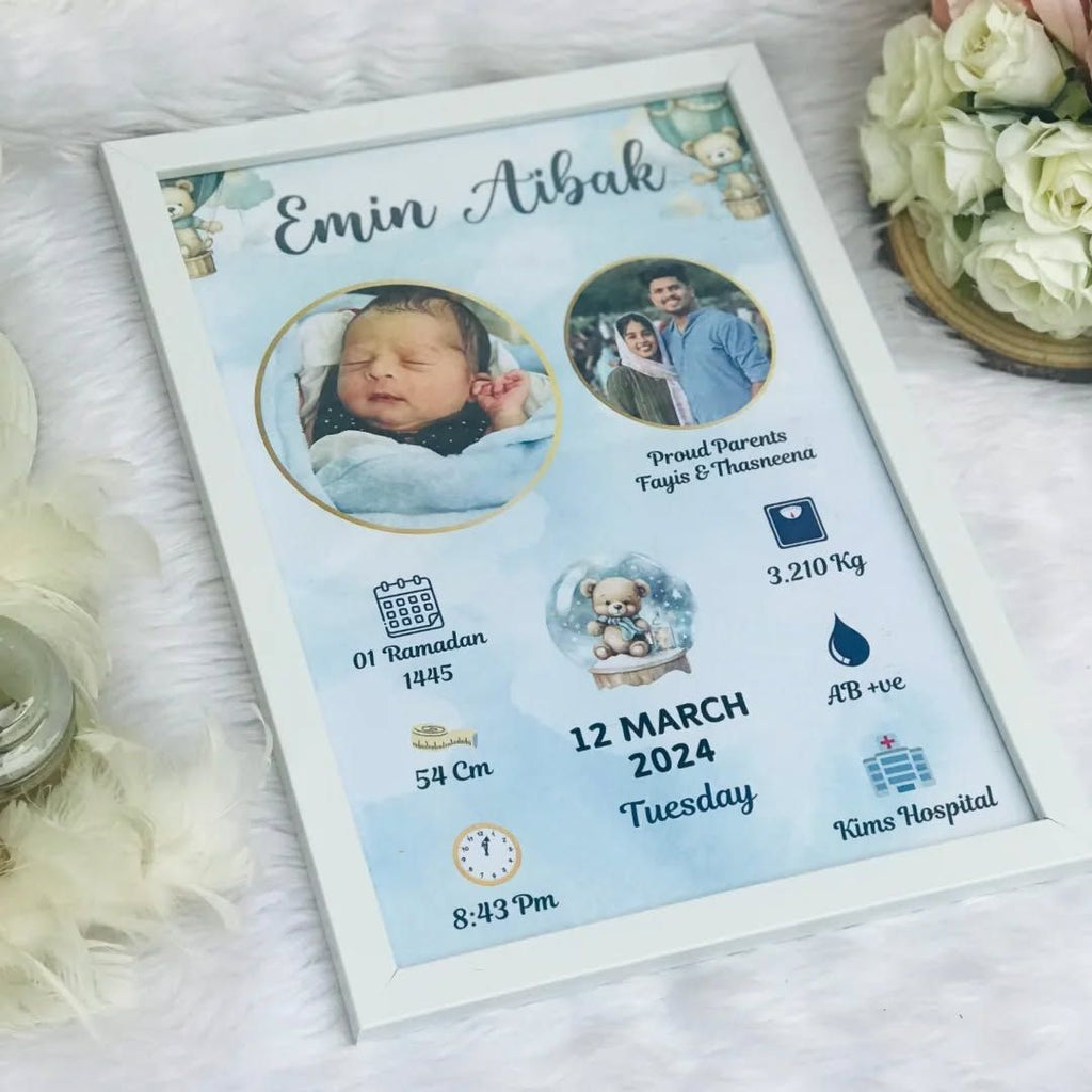 New Born Baby Photo Frame
