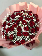 Red Flowers Bouquet in Just 5000