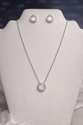 Adorable Silver Plated Jewelry Set