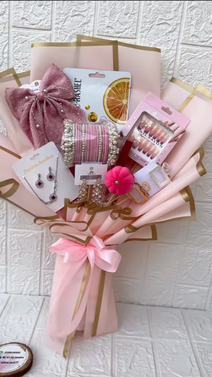 Trendy Girls Accessories Gift Basket