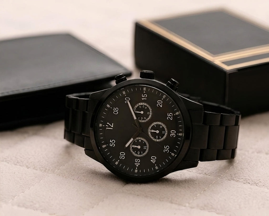 Black Cartel Edition - Armani Watch Close-up