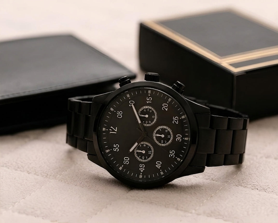 Black Cartel Edition - Armani Watch Close-up