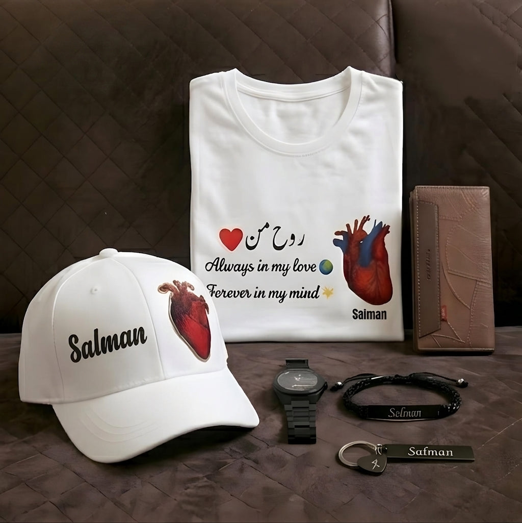 Customized Bracelet, Watch & Keychain Close-up