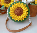 Crochet Sunflower Bag