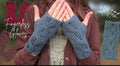 Cable Stitch Fingerless Gloves