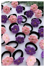 Sunflower Hair Ties