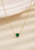Solitaire Crystal Necklace