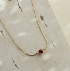 Solitaire Crystal Necklace