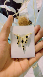 Vine Crystal Necklace Set
