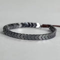 Black Arrow Link Bracelet