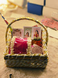 Bridal Mehndi Gift Basket – Jewellery, Henna & Poetry Card Set