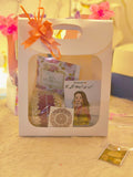 Eid Mubarak Gift Box – Pearl Bangles, Jhumka Card, Mandala Tattoo & Gold Chocolates