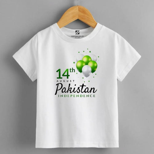 14 August Car Graphic T-Shirt Kids