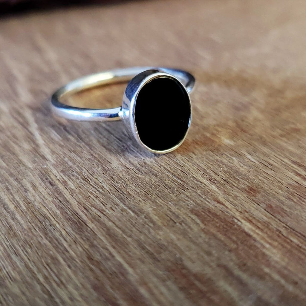 Turkish Stylish Black Stone Ring