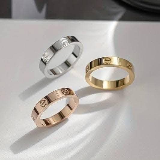Stainless Steel Cartier Ring