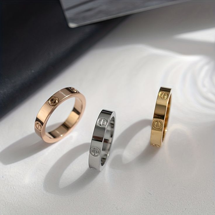 Stainless Steel Cartier Ring