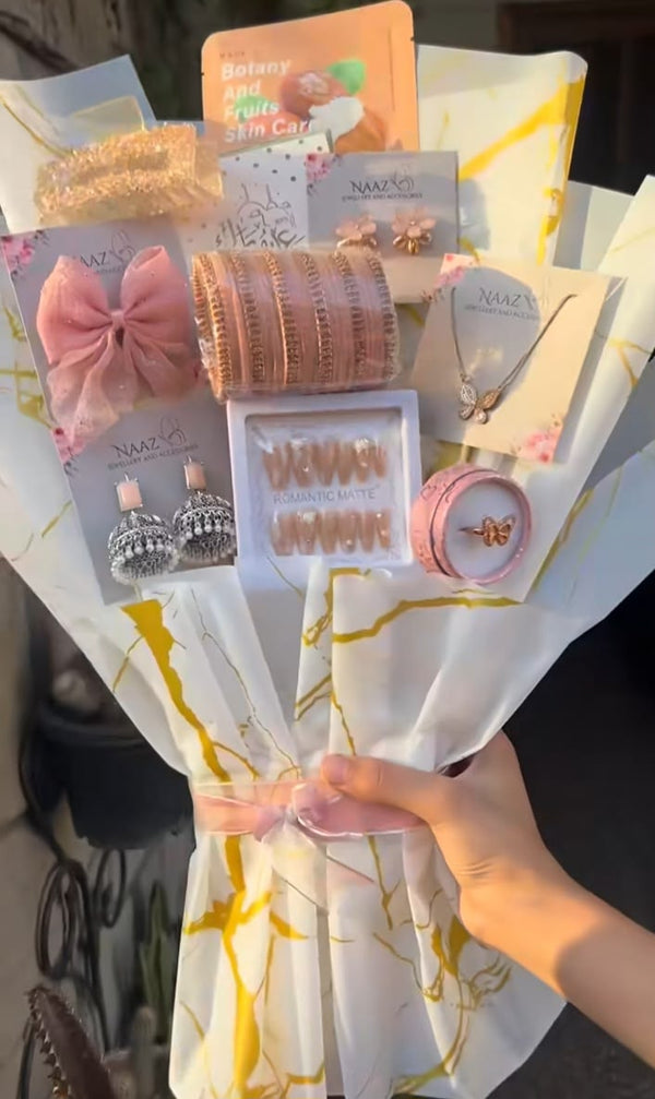 Trendy Girls Accessories Gift Basket