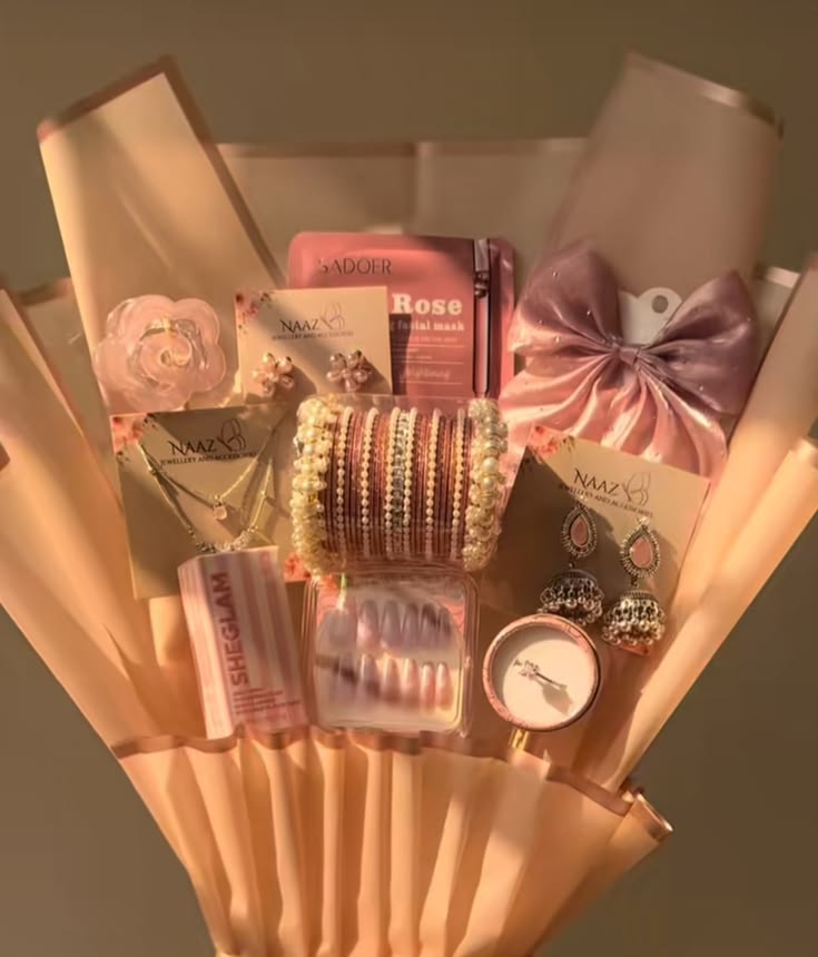 Trendy Girls Accessories Gift Basket