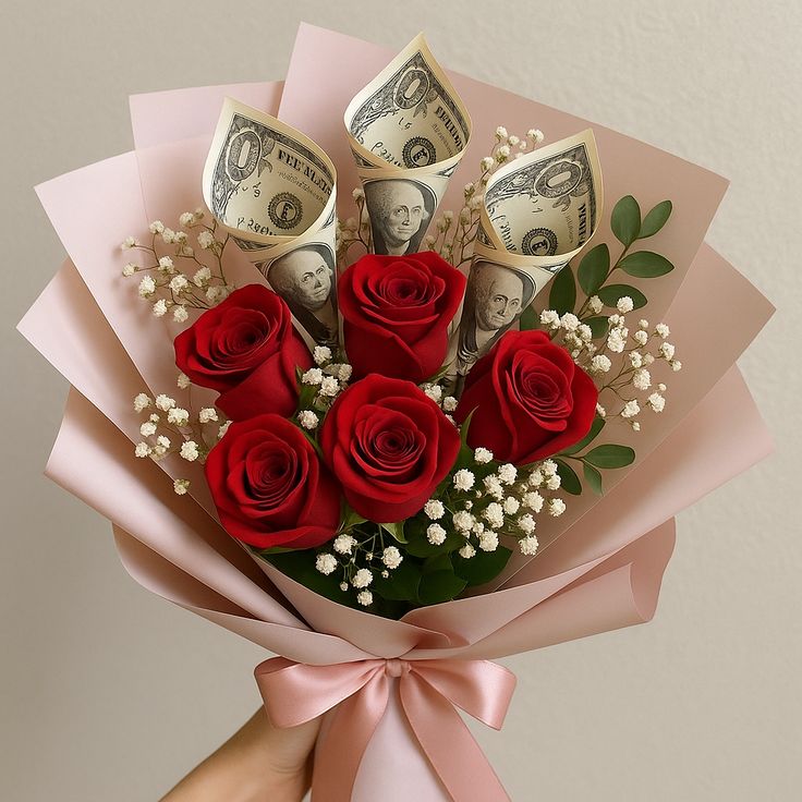 Customized Cash Bouquet