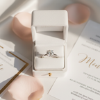 Forever after engagement ring bridal luxury aesthetic photo