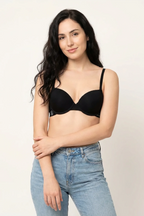 Cheree Wired Padded Cotton Bra - View 9