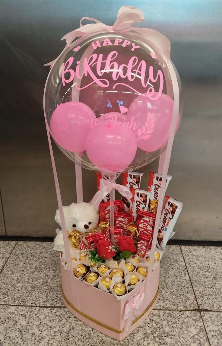 Birthday Balloon Chocolate Gift Box