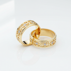 Gold Couple Ring Design