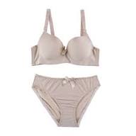 Wire Padded Bra Set