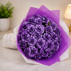 Artificial Bouquet Purple