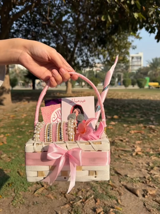 Customize Eid Mubarak Basket in Just 1500